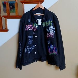 Lifted Anchors Denim Jacket NWT